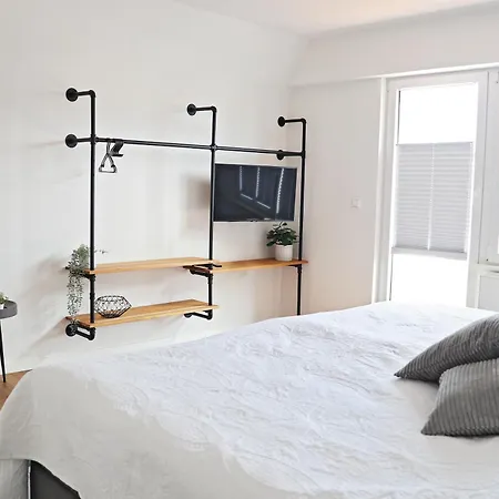 Hq16 - Modernes بيت للعطل نوينبورغ أم راين